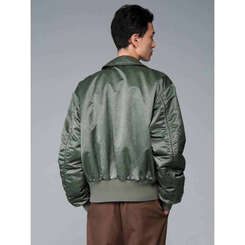 Alpha Industries CWU 45/P Heritage Fit Flight Jacket (Battlewash) image number 1